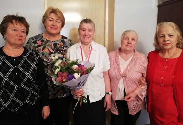 Жительница Сосенского Мария Ермакова отметила 80-летие