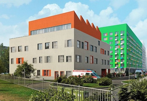 Введено в эксплуатацию здание детской поликлиники в Сосенском