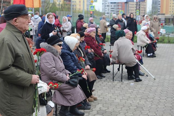 Митинг-реквием прошел в поселении Сосенское в День Победы