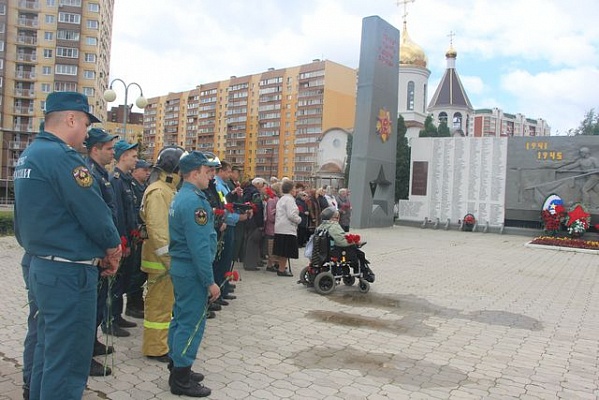 Митинг ко Дню памяти и скорби прошел в Сосенском