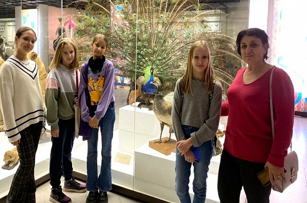 Ученики школы №2070 посетили Дарвинский музей 