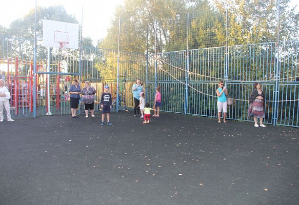 Покрытие заменят на детско-спортивной площадке в Сосенках