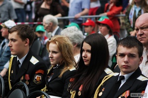 В Первом Московском кадетском форуме участвовало более 5 тысяч человек
