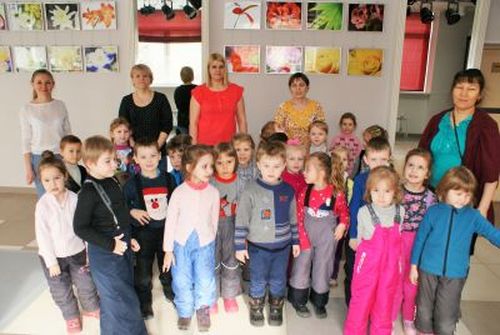 Сосенские дошколята посетили фотовыставку в ДК «Коммунарка»