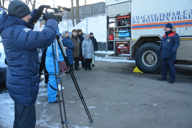 Впервые для общественных советников организованы показные экскурсии на поисково-спасательную станцию «Троицкая»