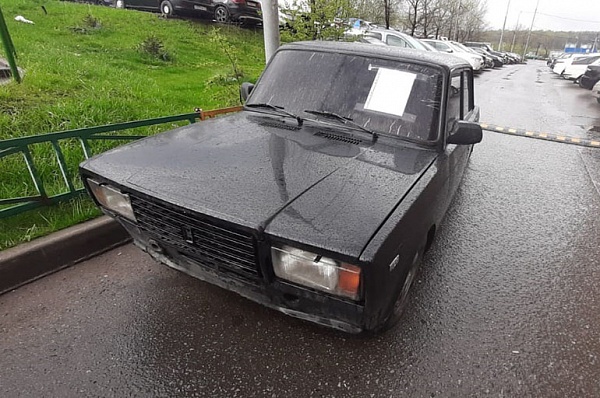 На Бачуринской выявили автомобиль с признаками БРТС