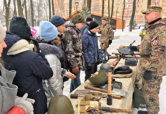 Военно-патриотический праздник прошел в Сосенском