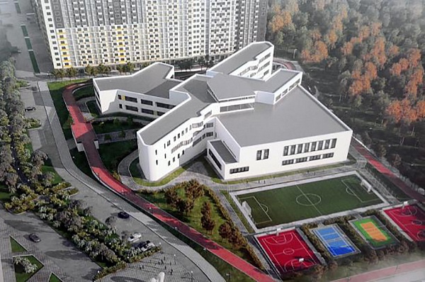 Школу «Самбо-70» в ЖК «Москвичка» достроят к началу следующего учебного года