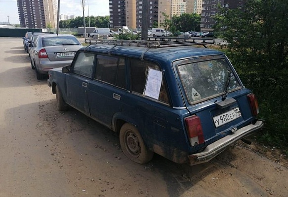 Еще три брошенных разукомплектованных автомобиля обнаружено в Коммунарке