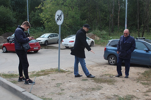 Комиссия провела первый осенний объезд по объектам дорожного хозяйства Сосенского