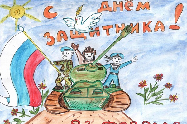 Выставка детских рисунков «Папа может!» проходит в Сосенском