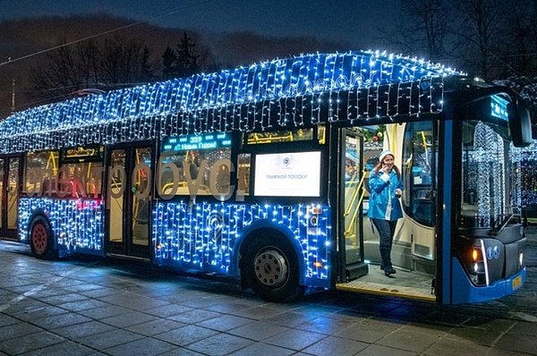 Автобус № 895 в новогоднюю ночь будет работать круглосуточно
