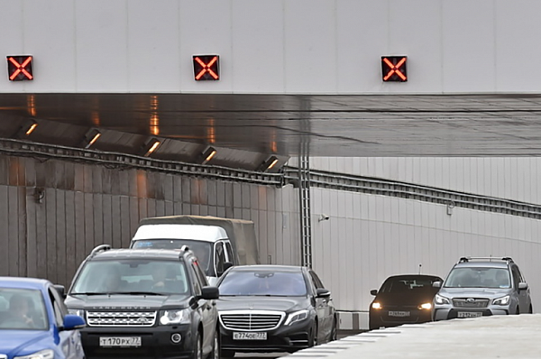 Открыт тоннель для съезда с Киевского шоссе на улицу Адмирала Корнилова 