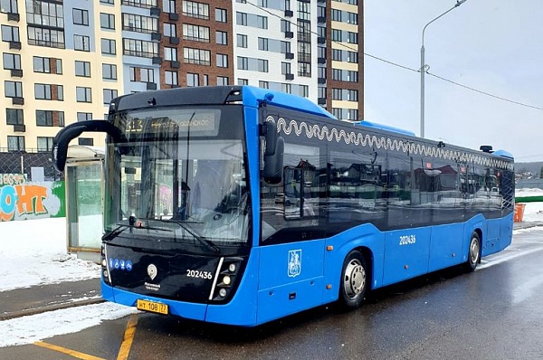 Мосгортранс обновляет подвижной состав автобусного парка, обслуживающего Сосенское