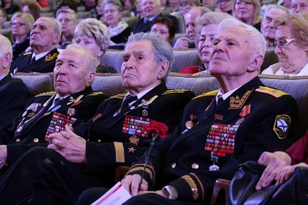 В Москве чествовали ветеранов