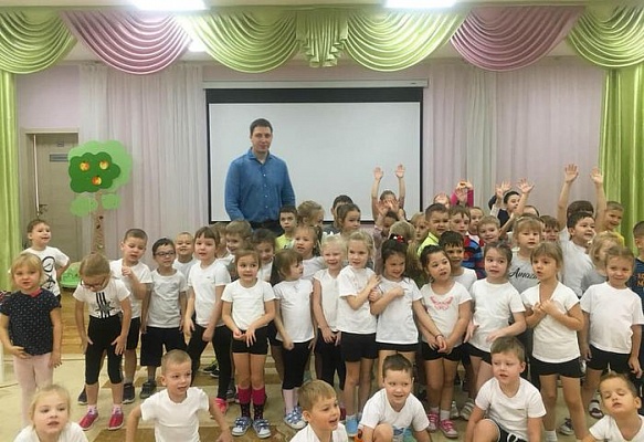 Необычная встреча прошла в детском саду «Далматинец» 