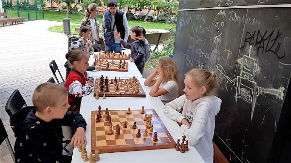 Первое занятие секции шахмат прошло в Сосенском центре спорта