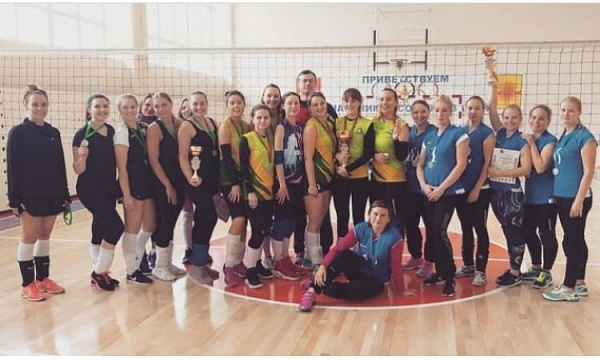 Участницы команды Сосенского центра спорта одержали победу