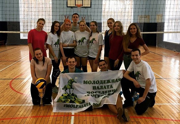 Молодые парламентарии поселения Сосенское поборются за Кубок поселения Рязановское по волейболу
