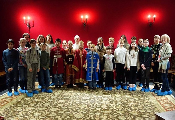 Музей-заповедник «Коломенское» посетили школьники 