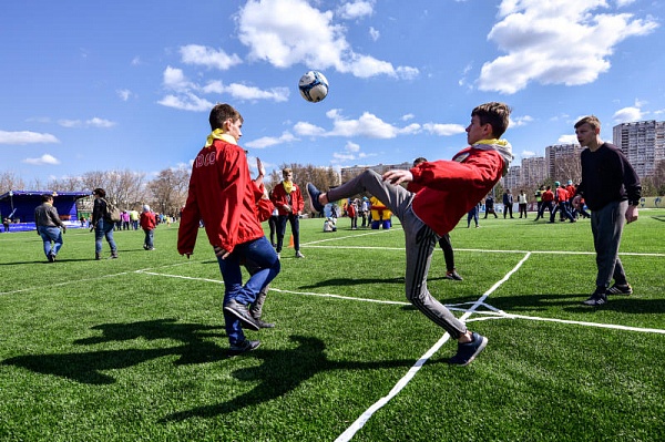 Детская футбольная команда «Коммунарка»  приняла участие в турнире Премьер-лиги Новой Москвы 