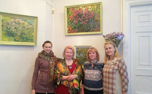 В Международном художественном фонде открылась выставка художника из поселения Сосенское
