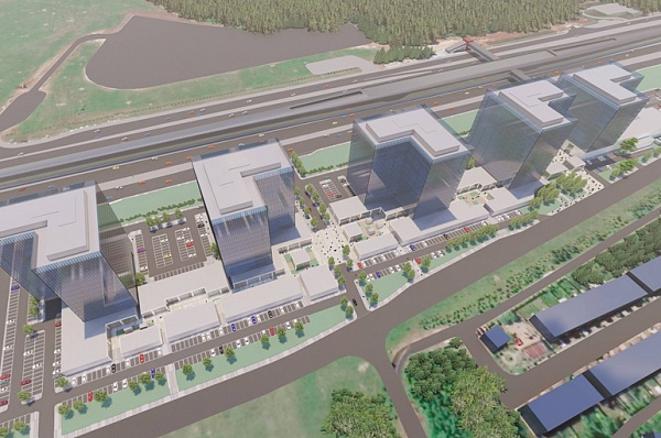 Многофункциональный кластер рядом со станцией метро «Прокшино» создадут к 2027 году