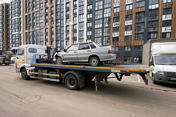 Еще одна машина, признанная БРТС, эвакуирована в Сосенском