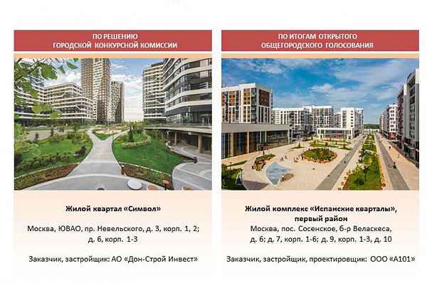 Три реализованных в Сосенском градостроительных объекта признаны лучшими 