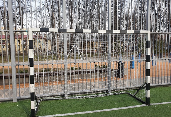 К сентябрю в Липовом парке заменят покрытие футбольного мини-стадиона